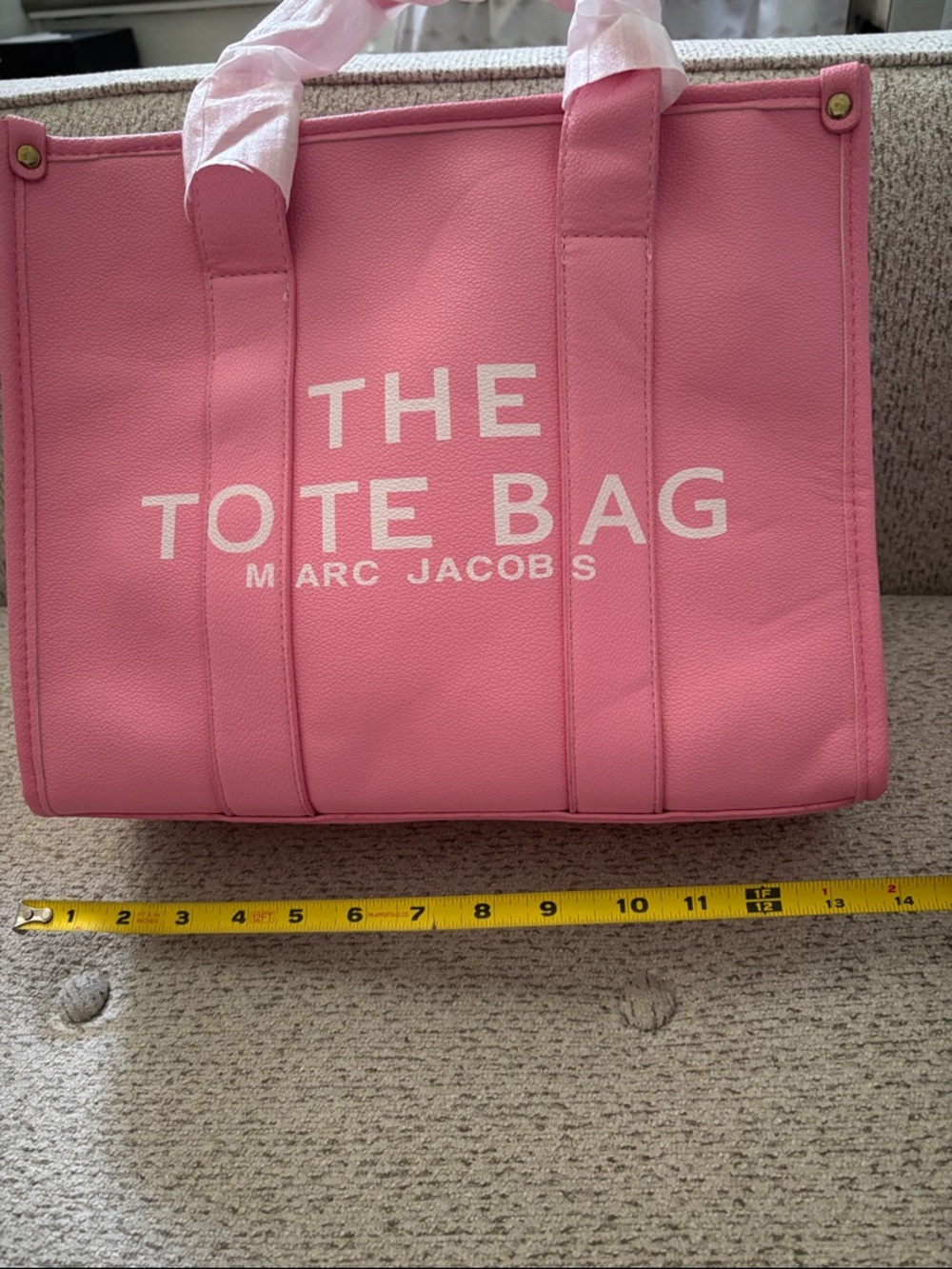 *FASHION ~Tote Bag in Pink - Picture 3 of 9